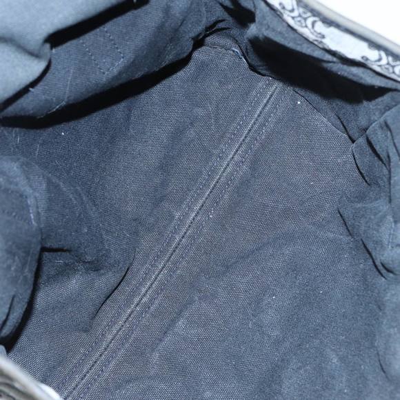 CELINE Paris Macadam Canvas Hand Bag Gray Auth 83427 - Picture 10 of 16